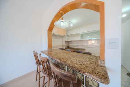 Cozinha de apartamento para alugar com 1 quarto, 40m² em Bela Vista, São Paulo