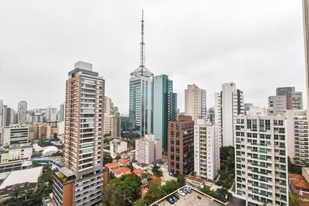 Vista da varanda de apartamento para alugar com 2 quartos, 78m² em Aclimação, São Paulo