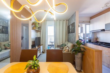 Sala de apartamento para alugar com 2 quartos, 55m² em São Pedro, Osasco