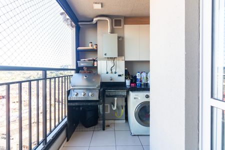 Varanda da Sala de apartamento para alugar com 2 quartos, 55m² em São Pedro, Osasco