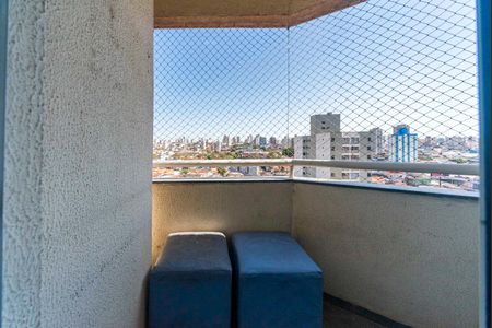 Varanda da Sala de apartamento para alugar com 2 quartos, 58m² em Silveira, Santo André