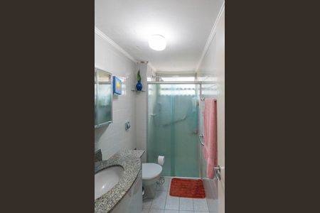 Banheiro de apartamento à venda com 3 quartos, 77m² em Vila Mimosa, Campinas