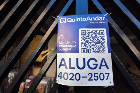 Fachada de casa para alugar com 1 quarto, 30m² em Tamanduateí 8, Santo André