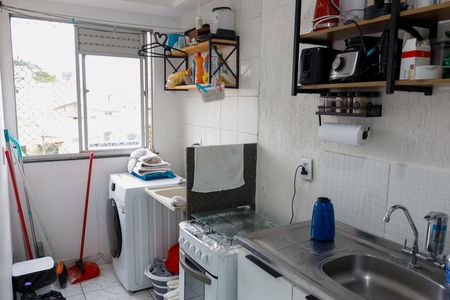 Cozinha de apartamento para alugar com 2 quartos, 52m² em Cidade das Flores, Osasco