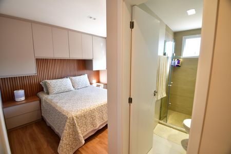 Apartamento à venda com 80m², 2 quartos e 2 vagasQuarto 2 - Suíte