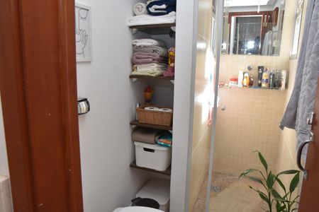 Banheiro Social de apartamento à venda com 2 quartos, 85m² em Parque do Colégio, Jundiaí