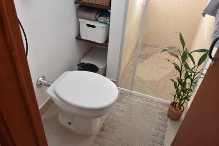 Banheiro Social de apartamento à venda com 2 quartos, 85m² em Parque do Colégio, Jundiaí
