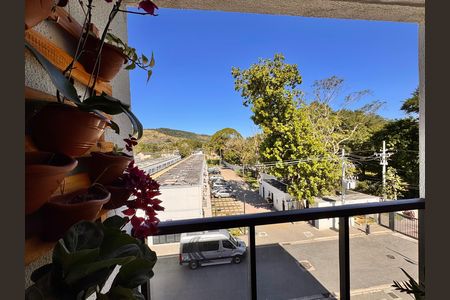Varanda de apartamento à venda com 2 quartos, 45m² em Vargem Grande, Rio de Janeiro