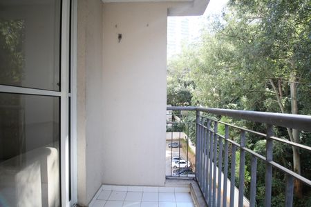 Varanda Sala  de apartamento para alugar com 2 quartos, 54m² em Vila Andrade, São Paulo