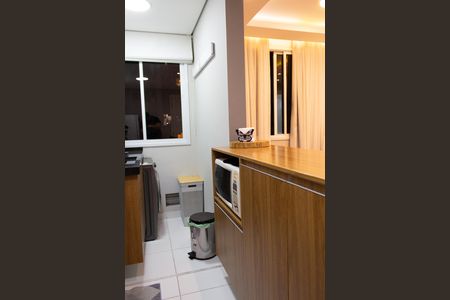 Cozinha de apartamento para alugar com 2 quartos, 44m² em Santo Amaro, São Paulo