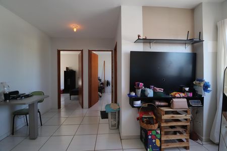 Sala de apartamento para alugar com 2 quartos, 47m² em Shopping Park, Uberlândia