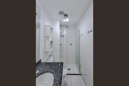 Banheiro da Suíte de kitnet/studio para alugar com 1 quarto, 34m² em Ipiranga, São Paulo