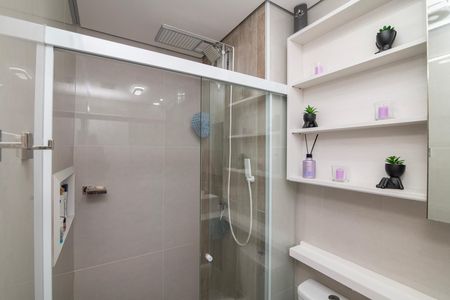 Apartamento para alugar com 56m², 2 quartos e 1 vagaBanheiro do Quarto 2 Suíte