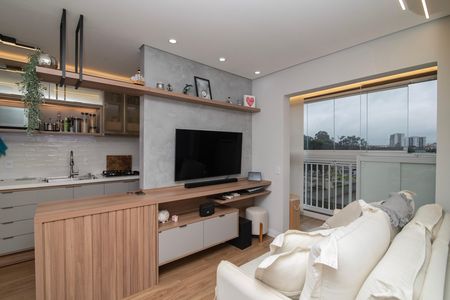 Sala de apartamento para alugar com 2 quartos, 56m² em Parque Ortolândia, Hortolândia