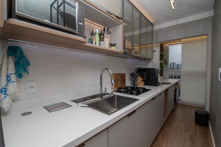 Apartamento para alugar com 56m², 2 quartos e 1 vagaCozinha