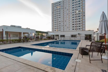 Área comum - Piscina de apartamento para alugar com 2 quartos, 44m² em Vila São Bernardo, Campinas