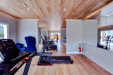 Studio para alugar com 30m², 1 quarto e sem vaga Studio para alugar com 30m², 1 quarto e sem vagaÁrea comum - Academia