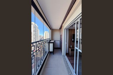 Varanda da Sala de kitnet/studio para alugar com 1 quarto, 30m² em Vila Dom Pedro I, São Paulo
