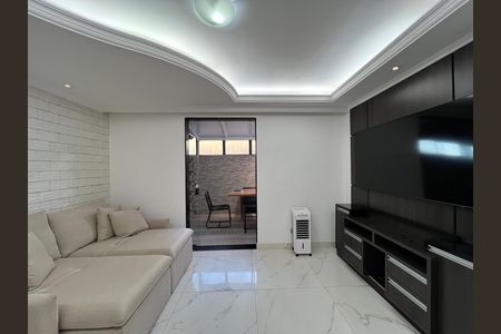 Sala de apartamento à venda com 2 quartos, 75m² em Paquetá, Belo Horizonte