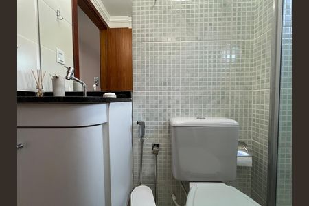 Banheiro Social de apartamento à venda com 2 quartos, 75m² em Paquetá, Belo Horizonte