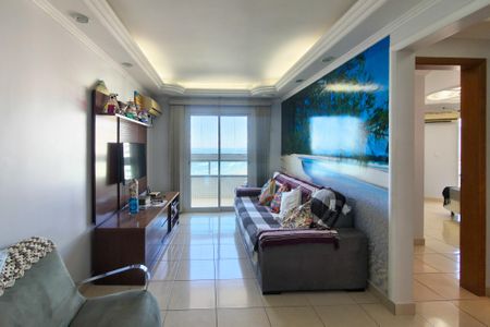 Sala de apartamento para alugar com 2 quartos, 90m² em Vilamar, Praia Grande