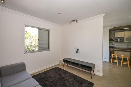 Sala de Tv de apartamento para alugar com 1 quarto, 48m² em Panamby, São Paulo