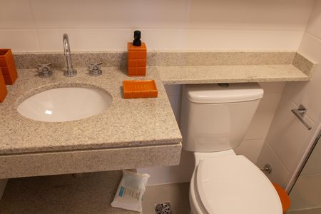 Apartamento para alugar com 48m², 1 quarto e 1 vaga Apartamento para alugar com 48m², 1 quarto e 1 vagaBanheiro da Suíte