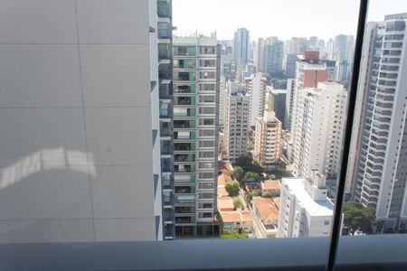 Vista da Varanda de apartamento para alugar com 1 quarto, 48m² em Santo Amaro, São Paulo