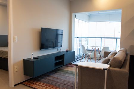 Apartamento para alugar com 48m², 1 quarto e 1 vaga Apartamento para alugar com 48m², 1 quarto e 1 vagaSala