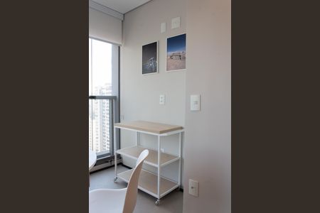 Varanda de apartamento para alugar com 1 quarto, 48m² em Santo Amaro, São Paulo