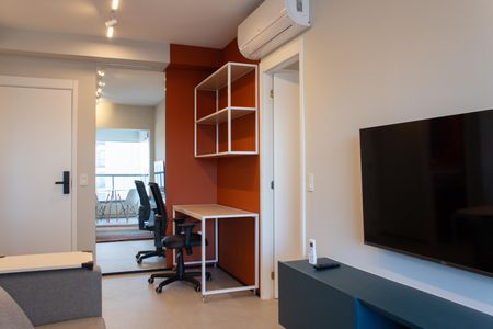 Apartamento para alugar com 48m², 1 quarto e 1 vaga Apartamento para alugar com 48m², 1 quarto e 1 vagaSala