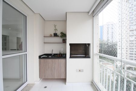 Varanda Gourmet de apartamento para alugar com 2 quartos, 87m² em Vila Andrade, São Paulo