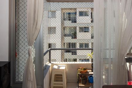 Varanda da Sala de apartamento à venda com 2 quartos, 72m² em Vila Campo Grande, São Paulo