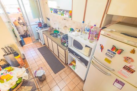 Cozinha de apartamento à venda com 2 quartos, 54m² em Parque Imperial, São Paulo