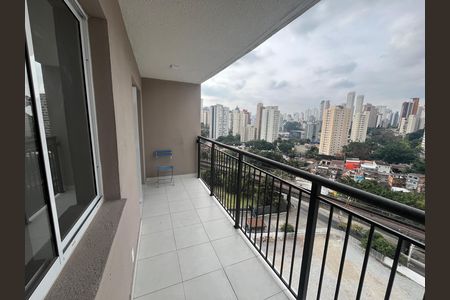 Apartamento para alugar com 44m², 2 quartos e sem vagaSacada