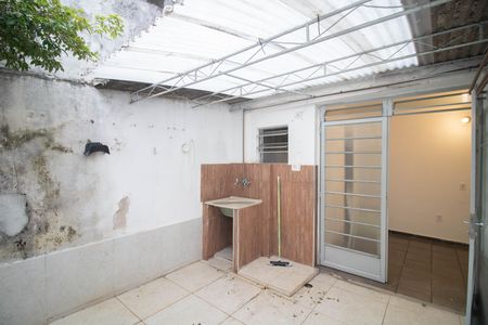 QUINTAL E ÁREA DE SERVIÇO de casa para alugar com 1 quarto, 48m² em Santa Teresinha, São Paulo
