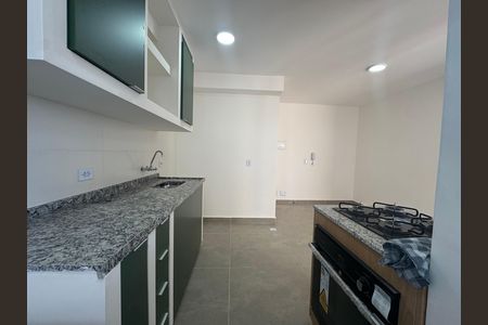 Cozinha de apartamento para alugar com 2 quartos, 45m² em Vila Osasco, Osasco