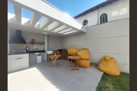 Área comum - Churrasqueira de kitnet/studio à venda com 1 quarto, 22m² em Campo Grande, São Paulo
