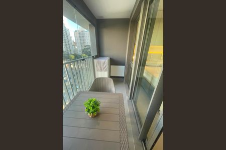 Studio para alugar com 27m², 1 quarto e sem vagaVaranda