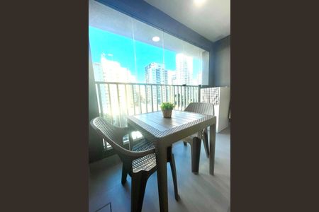 Studio para alugar com 27m², 1 quarto e sem vagaVaranda