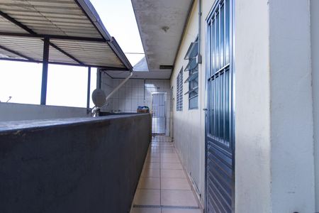 Área externa de casa para alugar com 1 quarto, 55m² em Parque Alexandre, Cotia