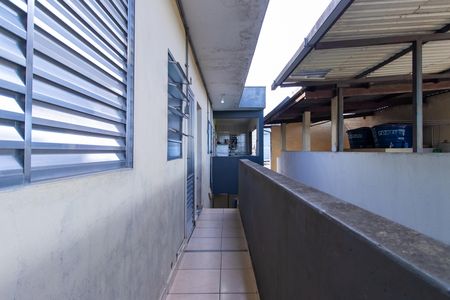 Área externa de casa para alugar com 1 quarto, 55m² em Parque Alexandre, Cotia