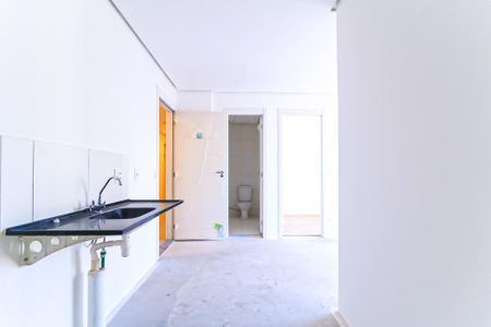 Apartamento à venda com 37m², 2 quartos e 1 vaga Apartamento à venda com 37m², 2 quartos e 1 vagaCozinha e Área de Serviço