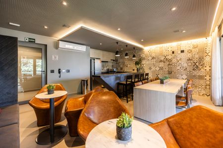 Apartamento para alugar com 27m², 1 quarto e sem vagaSalão de Festas
