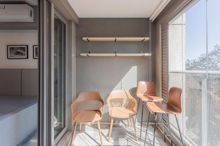 Apartamento para alugar com 27m², 1 quarto e sem vaga Apartamento para alugar com 27m², 1 quarto e sem vagaVaranda