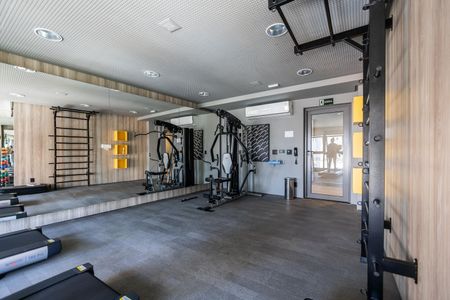 Apartamento para alugar com 27m², 1 quarto e sem vagaAcademia