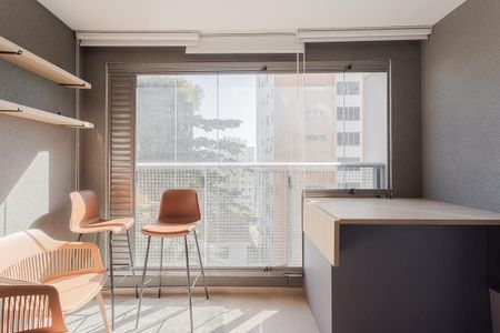Apartamento para alugar com 27m², 1 quarto e sem vaga Apartamento para alugar com 27m², 1 quarto e sem vagaVaranda