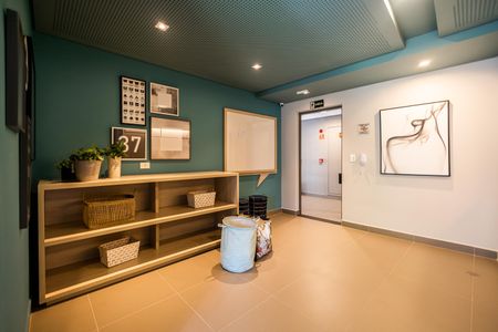 Apartamento para alugar com 27m², 1 quarto e sem vagaLavanderia