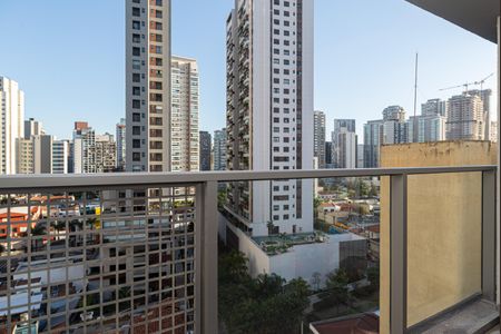 Varanda do Quarto de kitnet/studio à venda com 1 quarto, 25m² em Santo Amaro, São Paulo