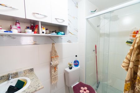 Banheiro da Suíte de kitnet/studio para alugar com 1 quarto, 24m² em Vila da Saúde, São Paulo